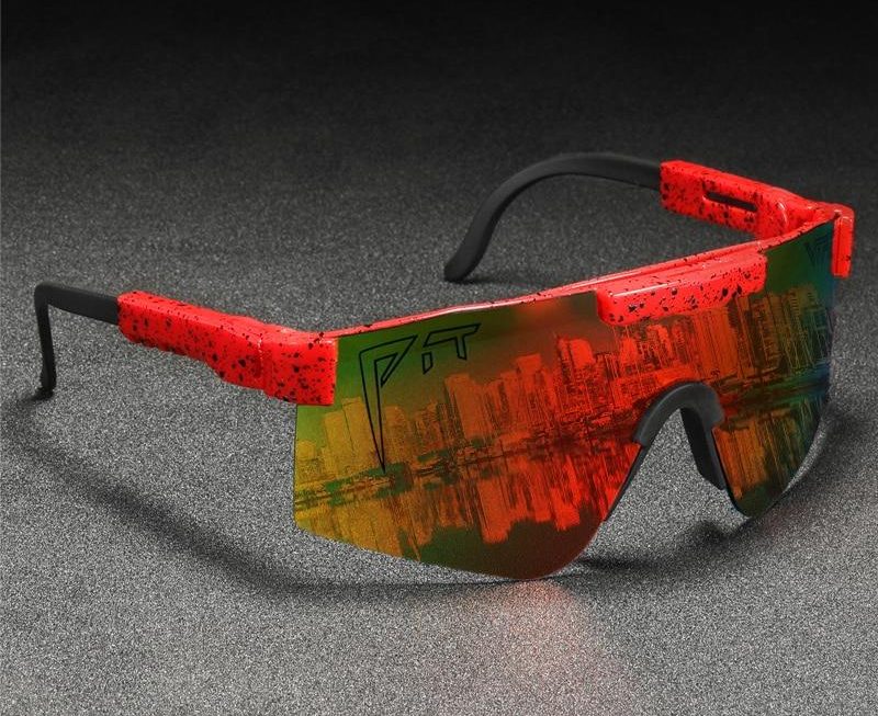 Red Pit Viper Sunglasses